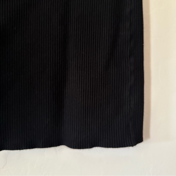 House of Harlow 1960 Black Ribbed Mini Dress - Picture 10 of 10